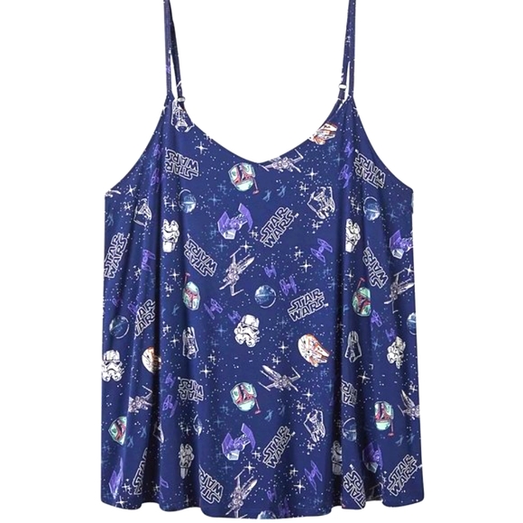 ❤️NWT VINTAGE TORRIID STAR WARS DARTH VADER CAMI TANK - PLUS SIZE 4X - Picture 6 of 9